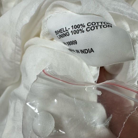 Gianni Bini White Eyelet Mini Dress - Picture 3 of 6